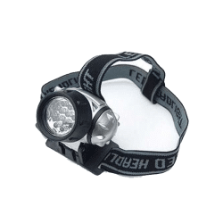 Torcia frontale visione notturna - LED verde